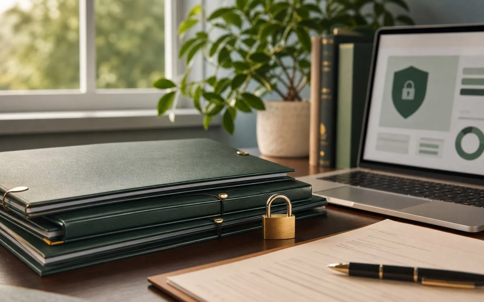 Private student records and secure academy data materials