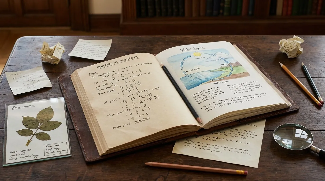 A curated portfolio showing mathematics, observation and reflection